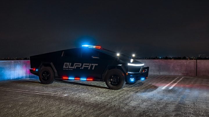 Tesla UP.FIT Cybertruck Patrol Vehicles Unplugged Performance 2