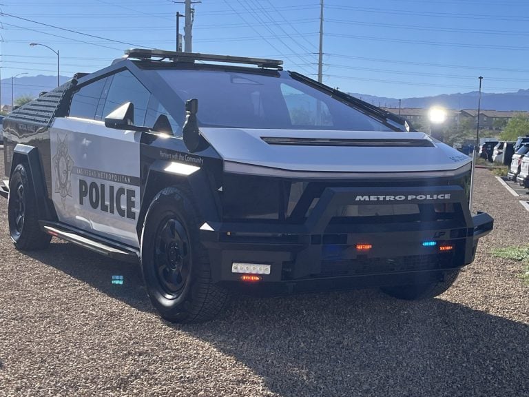 Cybertrucks to save Las Vegas police thousands in fuel and maintenance